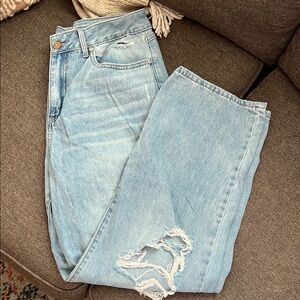 SINCERELY JULES Distressed Mom Jeans